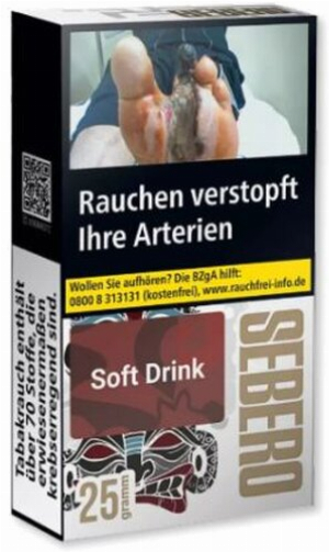 SEBERO Soft Drink Wasserpfeifentabak 25g