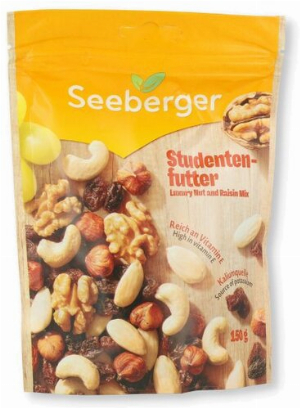 Seeberger Studentenfutter Luxury Nut and Raisin Mix 150g