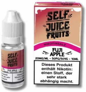 Self Juice Nikotinsalz Liquid Fuji Apple 10ml 20mg/ml