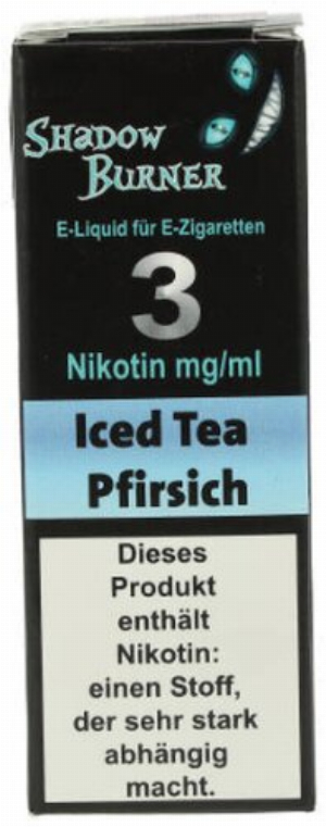 Shadow Burner E-Liquid Iced Tea Pfirsich 3mg