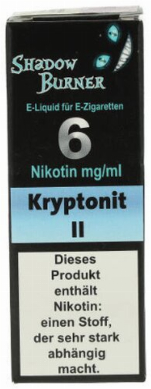 Shadow Burner E-Liquid Kryptonit II 6mg