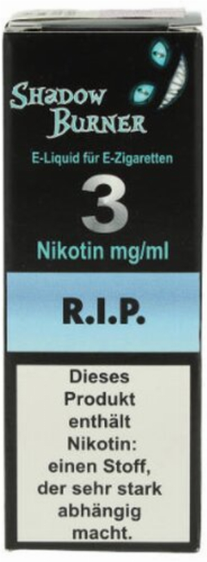 Shadow Burner E-Liquid R.I.P. 3mg