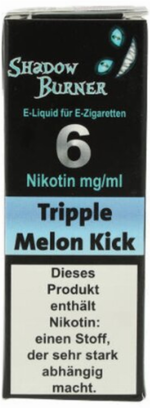 Shadow Burner E-Liquid Trippel Melon Kick 6mg