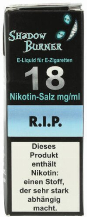 Shadow Burner Nikotinsalz Liquid R.I.P. 18mg