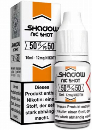 Shadow Shot VG 50 / PG 50 10ml 12mg Nikotinshot