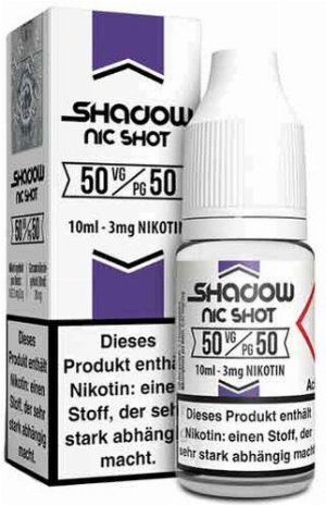 Shadow Shot VG 50 / PG 50 10ml 3mg Nikotinshot
