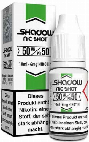 Shadow Shot VG 50 / PG 50 10ml 6mg Nikotinshot