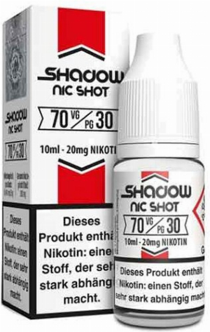 Shadow Shot VG 70 / PG 30 10ml 20mg Nikotinshot