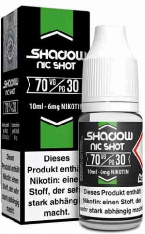 Shadow Shot VG 70 / PG 30 10ml 6mg Nikotinshot