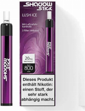 Shadow Stick Einweg E-Shisha Lush Ice 20mg