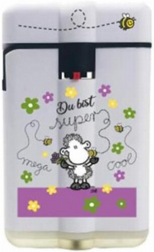 Sheepworld Easy Torch 8 Jet Feuerzeug Du bist super