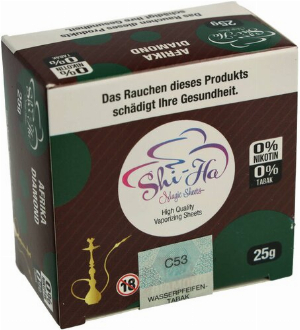 Shi-Ha Magic Sheets High Quality Vaporizing Sheets AFRIKA DIAMOND 0% Nikotin 0% Tabak 25g