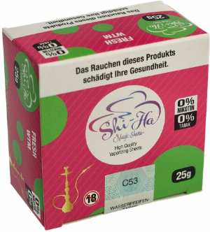 Shi-Ha Magic Sheets High Quality Vaporizing Sheets FRESH WTM 0% Nikotin 0% Tabak 25g