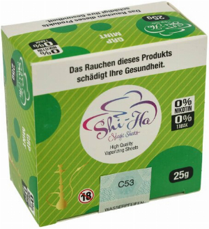 Shi-Ha Magic Sheets High Quality Vaporizing Sheets GRP MINT 0% Nikotin 0% Tabak 25g