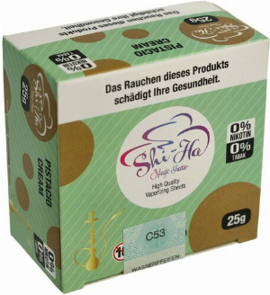 Shi-Ha Magic Sheets High Quality Vaporizing Sheets PISTACIO CREAM 0% Nikotin 0% Tabak 25g