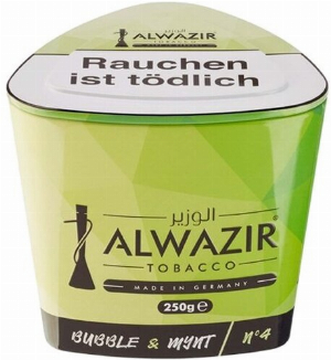 Shisha Tabak Al Wazir Bubble & Mynt No4 - 250g Dose