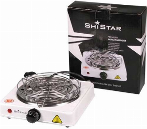 SHISTAR Elektrischer Kohleanzünder f. Shishakohle m.Spirale
