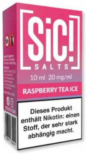 SiC! Salts Nikotinsalz Liquid Raspberry Tea Ice 10ml 20mg/ml