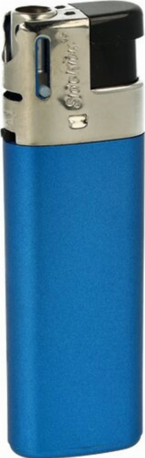 SideKick verstellbares Pfeifenfeuerzeug Metallic Blau