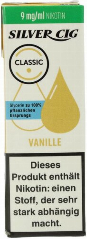 Silver Cig Liquid Classic Vanille 9mg
