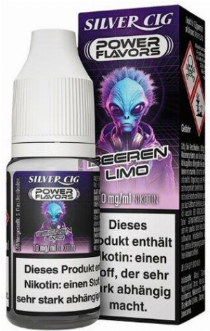 Silver Cig Power Flavors Beeren Limo Liquid 10mg
