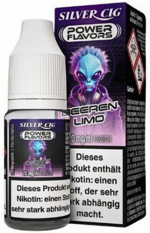 Silver Cig Power Flavors Beeren Limo Liquid 20mg