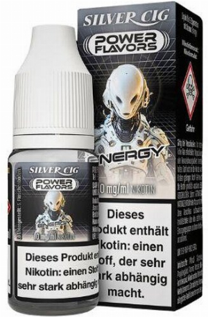Silver Cig Power Flavors Energy Liquid 10mg