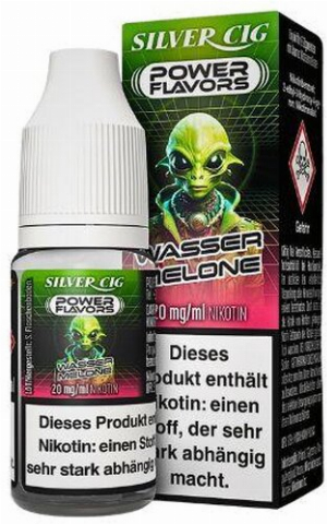 Silver Cig Power Flavors Wassermelone Liquid 20mg