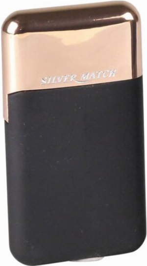 Silver Match Feuerzeug Blackwell Jet-Flame rosegold-schwarz