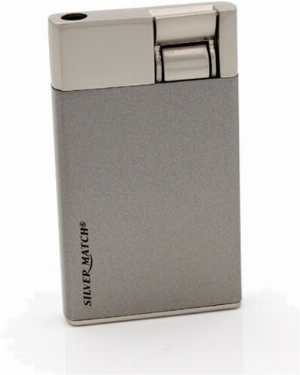 Silver Match Feuerzeug Jet Oslo anthrazit