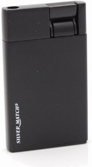 Silver Match Feuerzeug Jet Oslo schwarz