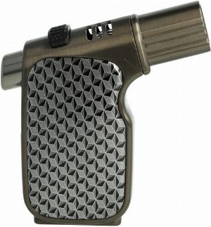 Silver Match Feuerzeug Quadruple Jetflame Gunmetal