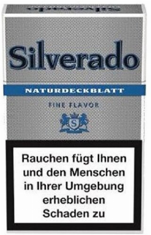 Silverado Filter Zigarillos Blau Fine Flavor mit Naturdeckblatt 17er