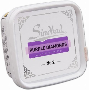 Sindbad Shisha Tabak Purple Diamonds No. 2 Traube 200g Dose