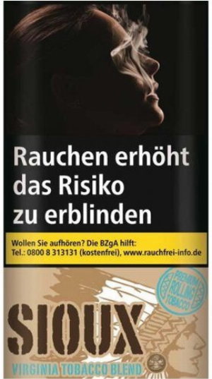 Sioux Virginia Blue 30g Pouch Feinschnitt