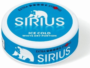 Sirius Ice Cold White Dry Portion Chewing Bags
