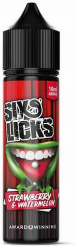 Six Licks Aroma Strawberry & Watermelon 10ml