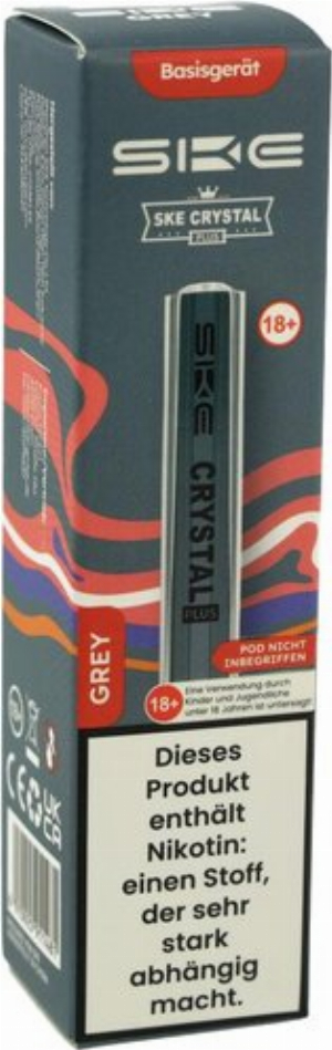 SKE Crystal Plus Akkuträger Grey