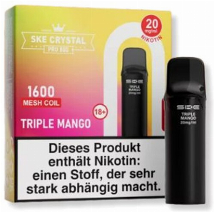 SKE Crystal Pro 800 Pods Triple Mango 2x2ml 20mg
