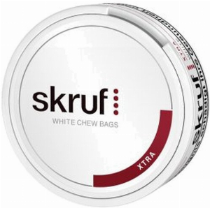 Skruf Extra White Kautabak