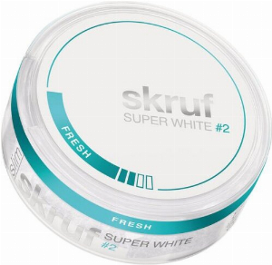 Skruf Super White #2 Fresh Slim Nicopods