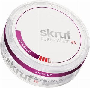 Skruf Super White #3 Cassis Slim Nicopods