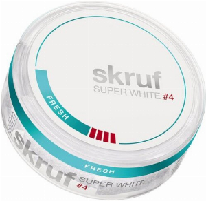 Skruf Super White #4 Fresh Slim Nicopods