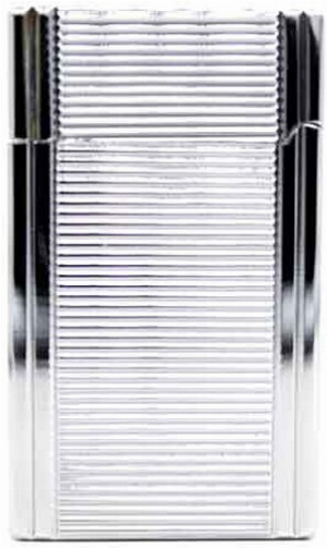 Sky Feuerzeug Classic II silber-waagrecht