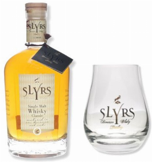 SLYRS Single Malt Classic Set - 700 ml Whisky 43% vol. & Degustationsglas