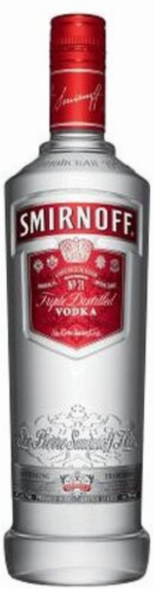 Smirnoff Wodka Red Label 37,5%vol. Alkohol 0,5 L