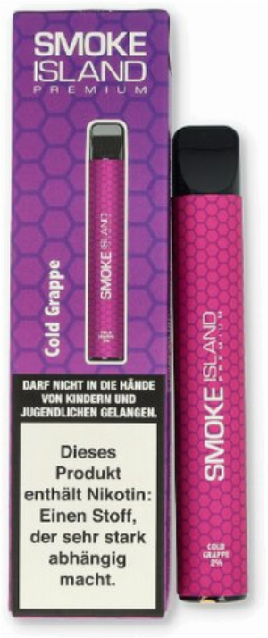 Smoke Island Einweg POD-System Cold Grappe 20mg