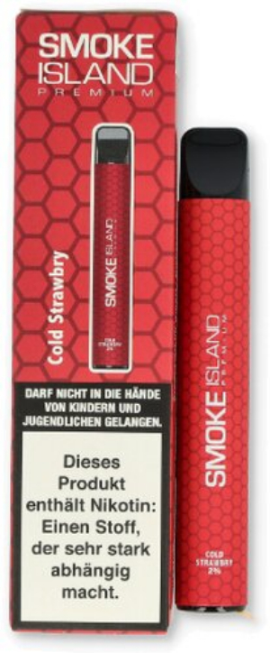 Smoke Island Einweg POD-System Cold Strawbry 20mg