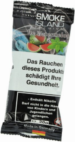 Smoke Island Ice Watermelon Tabakersatz mit Nikotin