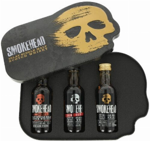Smokehead Geschenkset 3 Miniaturen je 50ml